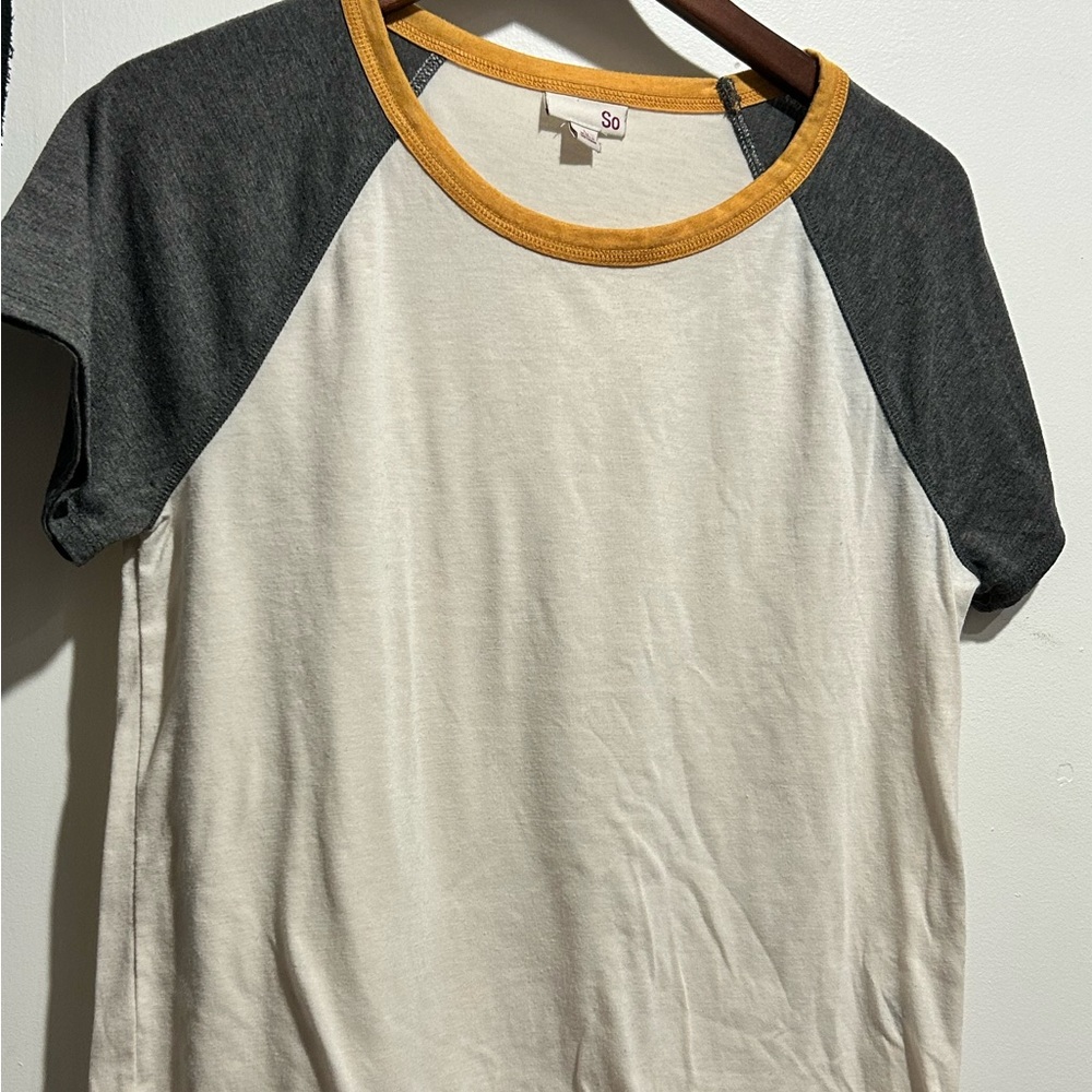 Baseball style shirt